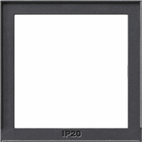 Gira TX_44 Adapterraam 55x55mm antraciet 028967 afbeelding 2