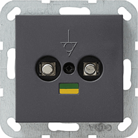 Gira System 55 Inb.Zkh Potentiaalvereffeningsdoos 2-v antraciet 040528 afbeelding 2