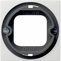 Gira System 55 Cpl-bajonet lichtsignaal zuiver wit 065903 afbeelding 2