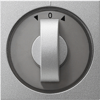 Gira System 55 Cpl draaischak. 3-standen jaloezie aluminium 066626 afbeelding 2