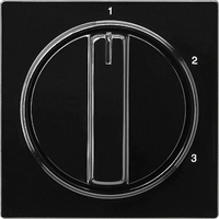 Gira S-Color Cpl draaischak. 3-standen zwart 066847 afbeelding 2