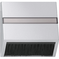 Gira System 55 Adapterraam + datakap universeel aluminium 068226 afbeelding 2