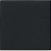 Gira System 55 Taster 1-v Tastsensor zwart mat 0916005 afbeelding 2