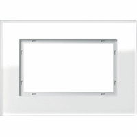 Gira Esprit Afdekraam 1,5-v wit Esprit 100112 afbeelding 2