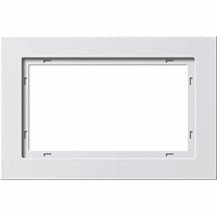Gira E2 Afdekraam 1,5-v wit 100129