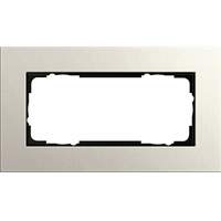 Gira Esprit Afdekraam 2-v znd middenstuk linoleum/lichtgrijs 1002220 afbeelding 2