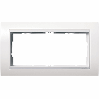 Gira Event Afdekraam 2-v znd middenstuk zuiver wit/zuiver wit 1002803 afbeelding 2
