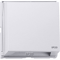 Gira TX_44 Adapterraam klapdeksel zuiver wit 116366 afbeelding 2