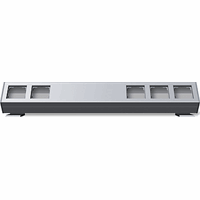 Gira System 55 Opbouwbehuizing 5-v 600mm bev.hoek aluminium 119526 afbeelding 2