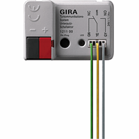 Gira DCS inb. Schakelactor deurcommunicatie 121100 afbeelding 2
