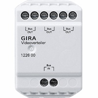 Gira Videoverdeler deurcommunicatie 122600 afbeelding 2