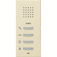 Gira System 55 Opb.huisstation crème 125001 afbeelding 2