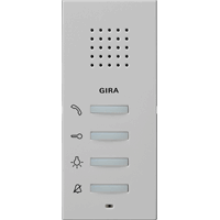 Gira System 55 Opb.huisstation grijs mat 1250015 afbeelding 2