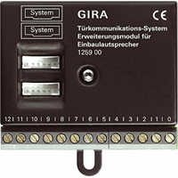 Gira Uitbreidingsmodule voor inbouwluidspreker 125900 afbeelding 2