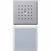Gira TX_44 Inb. deurstation 1-v aluminium 126065 afbeelding 2