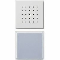 Gira TX_44 Inb. deurstation 1-v zuiver wit 126066 afbeelding 2