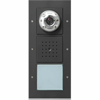 Gira TX_44 Opb.deurstation 1-v video antraciet 126967 afbeelding 2