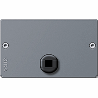 Gira Eindkap opbouwbak met trekontlasting grijs 135828 afbeelding 2