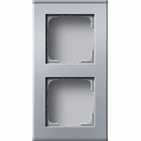 Gira System 55 Opbouwbehuizing 2-v aluminium 136226 afbeelding 2