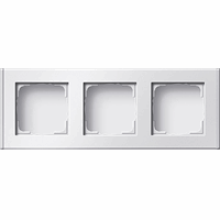 Gira System 55 Opbouwbehuizing 3-v zuiver wit 136327 afbeelding 2