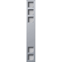 Gira System 55 Opbouwbehuizing 5-v L=600mm aluminium 136526 afbeelding 2