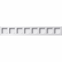 Gira System 55 Opbouwbehuizing 8-v zuiver wit 136627 afbeelding 2