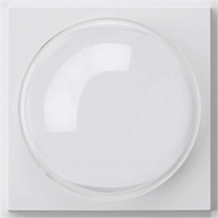 Gira TX_44 Afdekking kleurcamera zuiver wit 141566 afbeelding 2