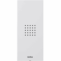 Gira System 55 Hoorn deurcommunicatie zuiver wit 141803 afbeelding 2