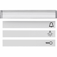 Gira System 55 Tekstlabels set voor tekstkader 144927 afbeelding 2