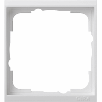 Gira Event Tussenraam 1-v Clear zuiver wit 1461723 afbeelding 2