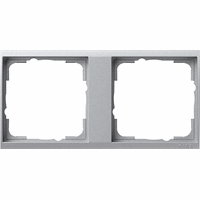 Gira Event Tussenraam 2-v Clear aluminium 1462726 afbeelding 2