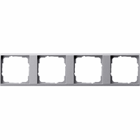 Gira Event Tussenraam 4-v Clear aluminium 1464726 afbeelding 2