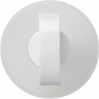 Gira F100 Draaiknop zuiver wit 1466112 afbeelding 2