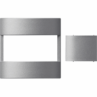 Gira System 55 Afdekplaat PIR-standaard aluminium 147026 afbeelding 2