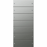 Gira System 55 Taster 6-v edelstaal 2136601 afbeelding 2