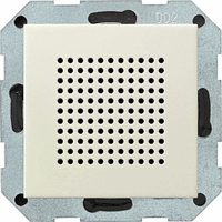Gira System 55 Inb.luidspreker > +RAdio RDS crème 228201 afbeelding 2