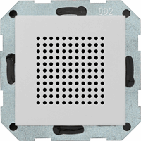Gira System 55 Inb.luidspreker > +RAdio RDS grijs mat 2282015 afbeelding 2