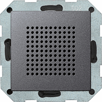 Gira System 55 Inb.luidspreker > +RAdio RDS antraciet 228228 afbeelding 2