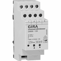 Gira System&nbsp;3000 Led dimmer universeel DIN-rail 236500 afbeelding 2