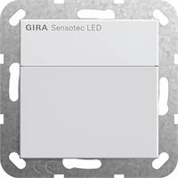 Gira System 55 Inb. Sensotec + Led met afstandsbed. zuiver wit mat 236827 afbeelding 2