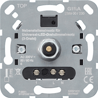 Gira Inb. draaidimmer neveneenheid basiselement 3-dr 238900