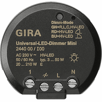 Gira System&nbsp;3000 Inb. Led dimmer universeel Mini 244000 afbeelding 2