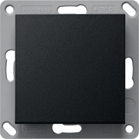 Gira System 55 Inb.wandzender 1-v bluetooth zwart mat 2461005 afbeelding 2