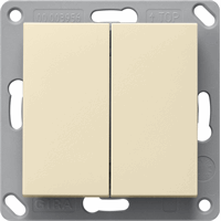 Gira System 55 Inb.wandzender 2-v bluetooth crème 246201 afbeelding 2