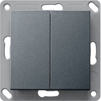 Gira System 55 Inb.wandzender 2-v bluetooth antraciet 246228 afbeelding 2