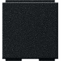 Gira System 55 Cpl blind 2x Mod-jack 30° tekstveld zwart mat 2645005 afbeelding 2