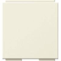 Gira System 55 Cpl blind 2x Mod-jack 30° tekstveld crème 264501 afbeelding 2