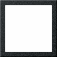 Gira System 55 Montageraam 45x45mm zwart mat 264810 afbeelding 2