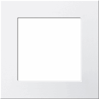 Gira F100 Montageraam 45x45mm zuiver wit 2648112 afbeelding 2