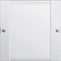 Gira System 55 eNet wandzender 1-v +tekstkader draadloos zuiver wit 5331100 afbeelding 2